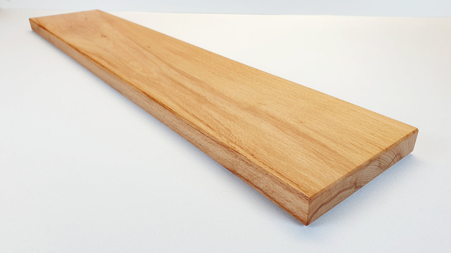Wildbuche Massivholz Wandregal