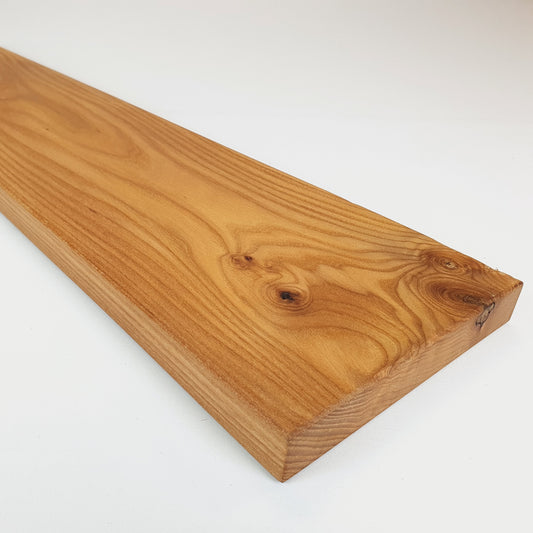 Ulme Massivholz Wandregal