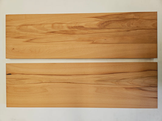 Wildbuche Massivholz Wandregal