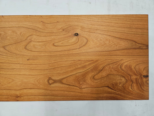 Kirschbaum Massivholz Wandregal