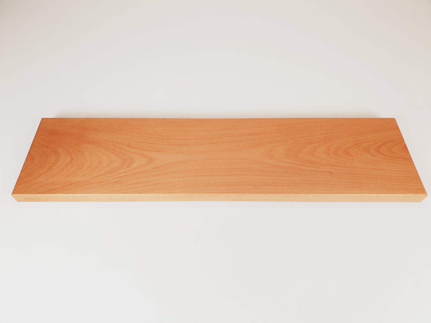 Buche Massivholz Wandregal