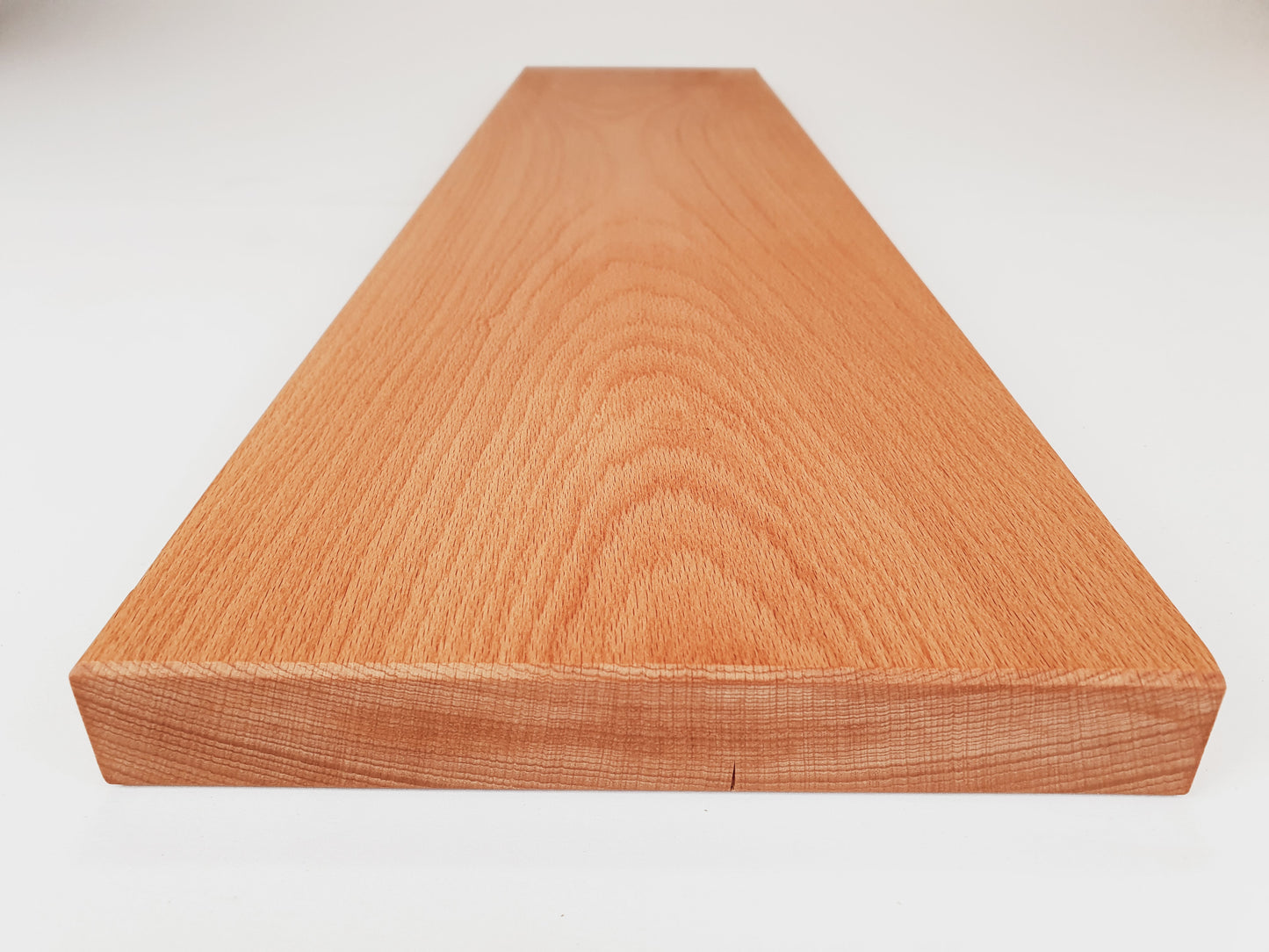 Buche Massivholz Wandregal