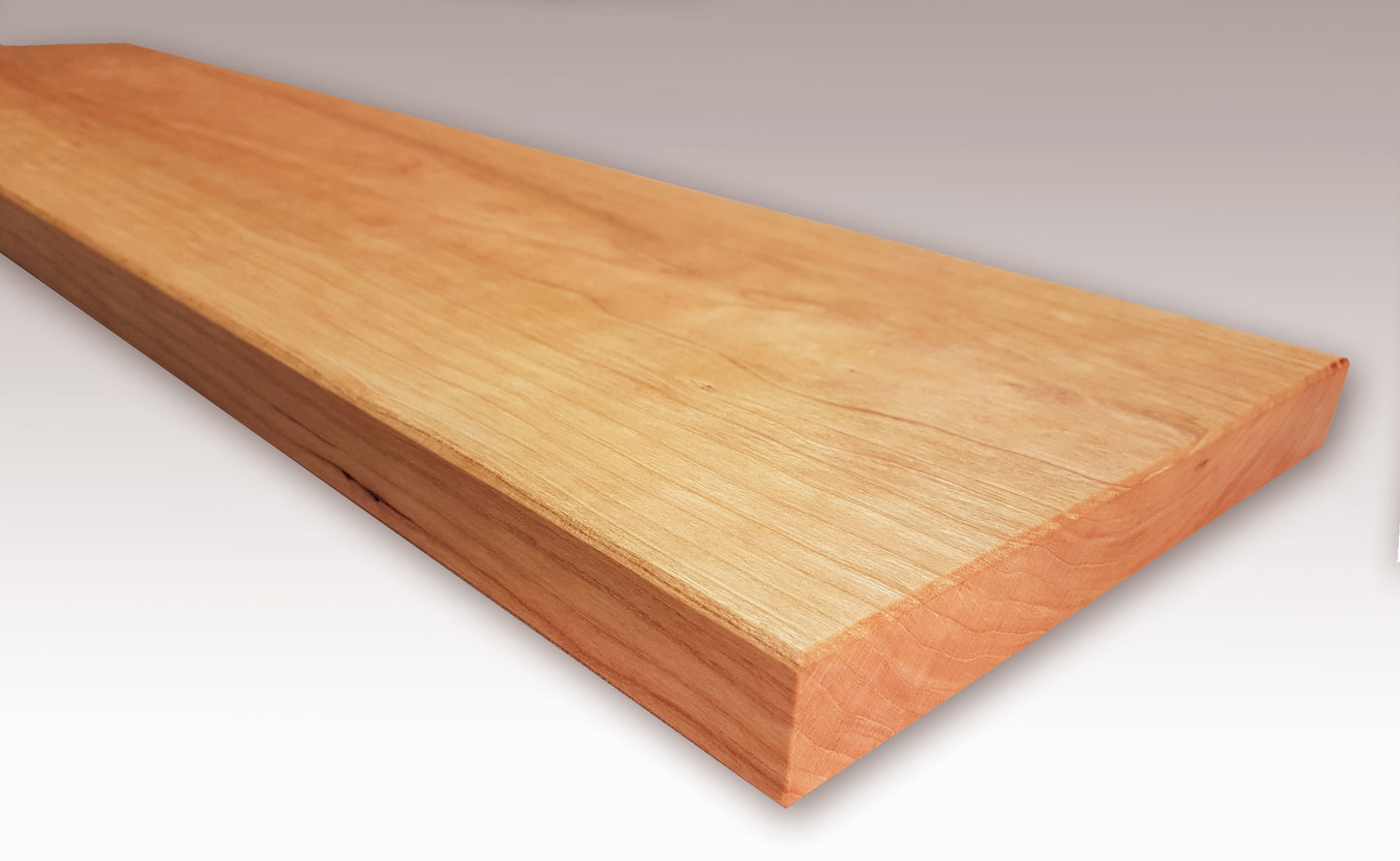 Kirschbaum Massivholz Wandregal 4,5cm Stark