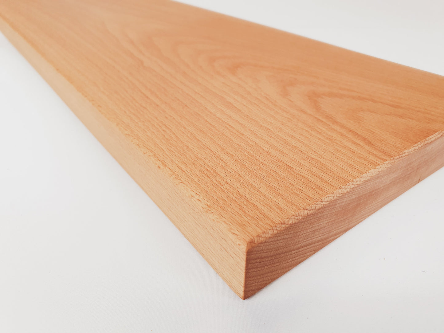 Buche Massivholz Wandregal