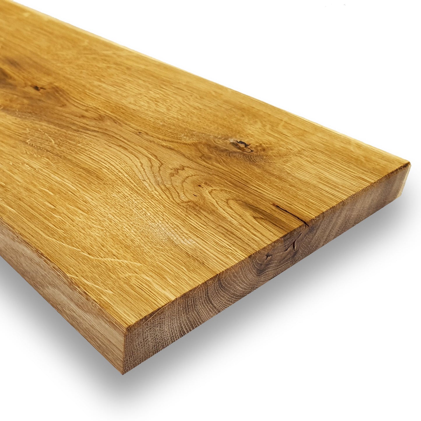 Wandregal aus Asteiche/ Wildeiche Eiche Wandboard