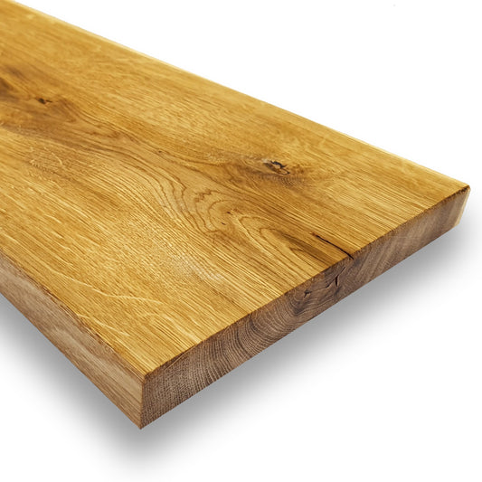 Wandregal aus Asteiche/ Wildeiche Eiche Wandboard