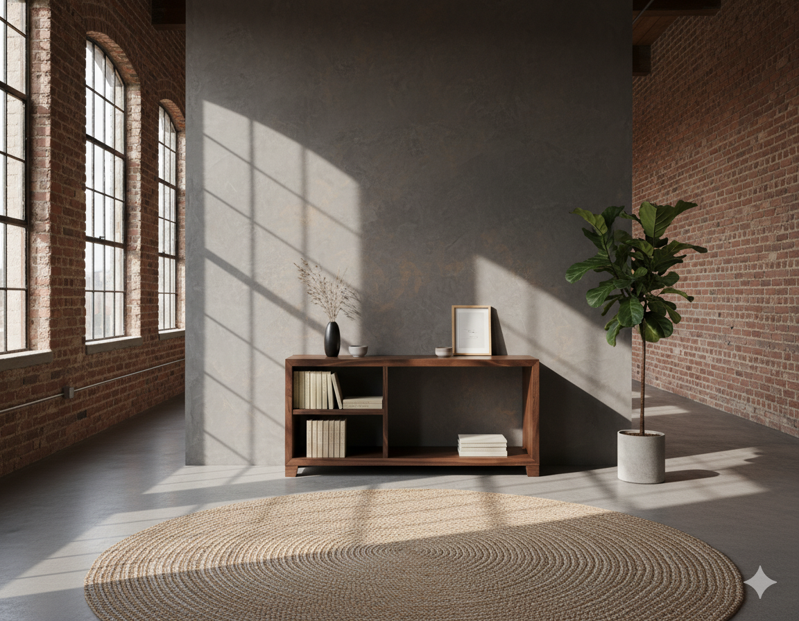 Sideboard aus Nussbaum Massivholz