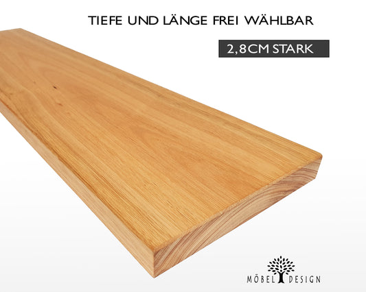Eukalyptus Massivholz Wandregal