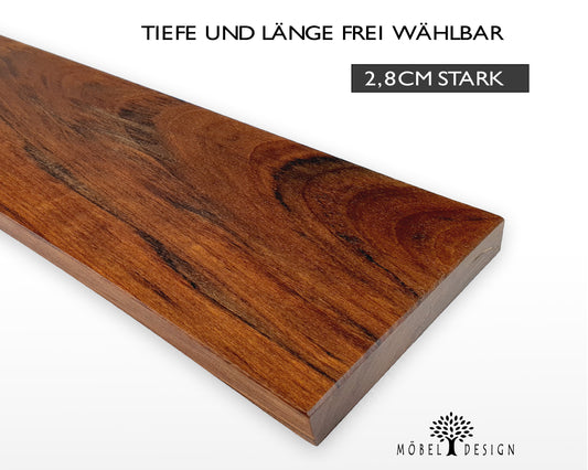 Amazakoue Massivholz Wandregal