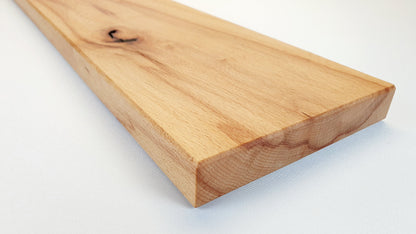 Wildbuche Massivholz Wandregal