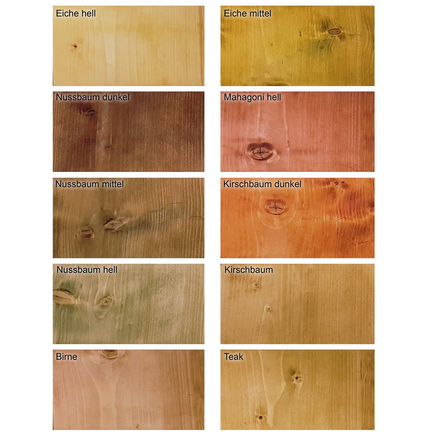 Rustikales Massivholz Sideboard - versch. Farben