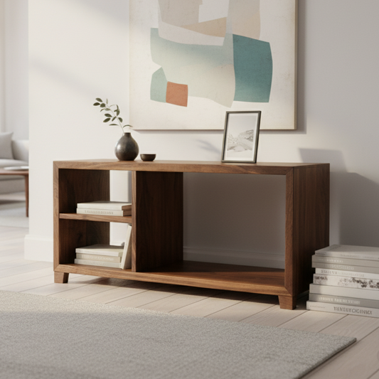 Sideboard aus echtem Nussbaumholz